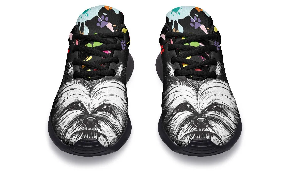 Artsy Yorkie Sneakers