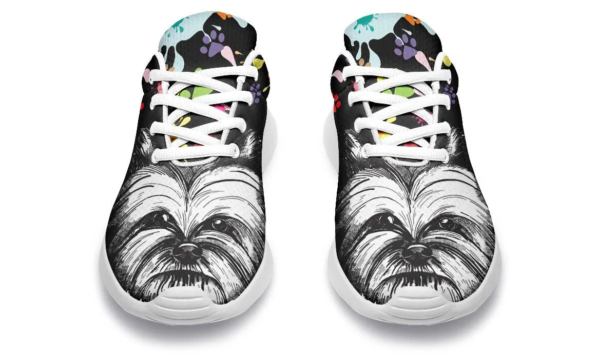 Artsy Yorkie Sneakers