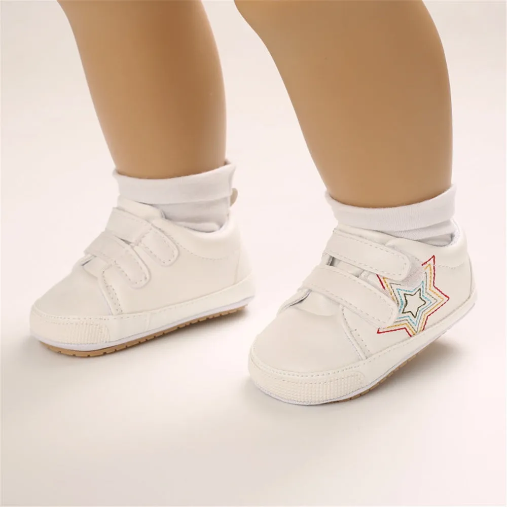 Baby Unisex Magic Tape Star Sneakers Wholesale Kids Shoes