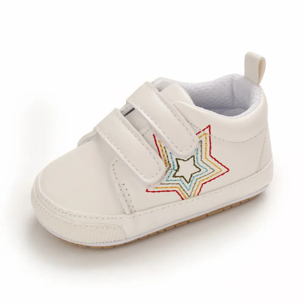 Baby Unisex Magic Tape Star Sneakers Wholesale Kids Shoes