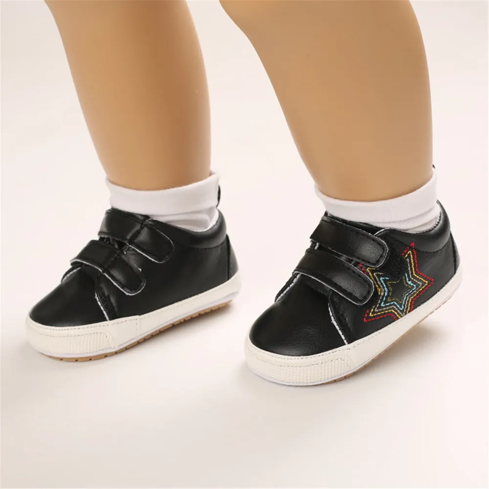 Baby Unisex Magic Tape Star Sneakers Wholesale Kids Shoes