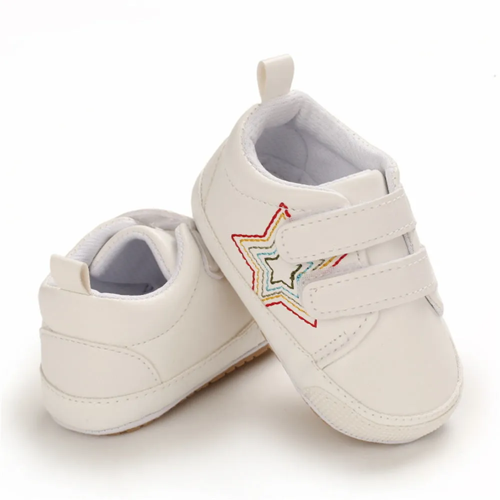 Baby Unisex Magic Tape Star Sneakers Wholesale Kids Shoes