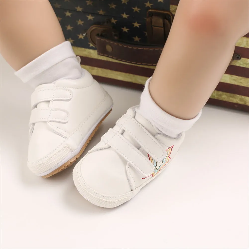 Baby Unisex Magic Tape Star Sneakers Wholesale Kids Shoes