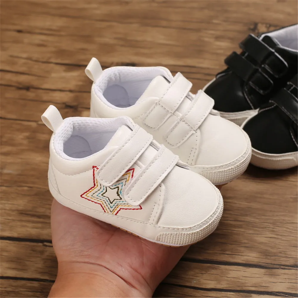 Baby Unisex Magic Tape Star Sneakers Wholesale Kids Shoes