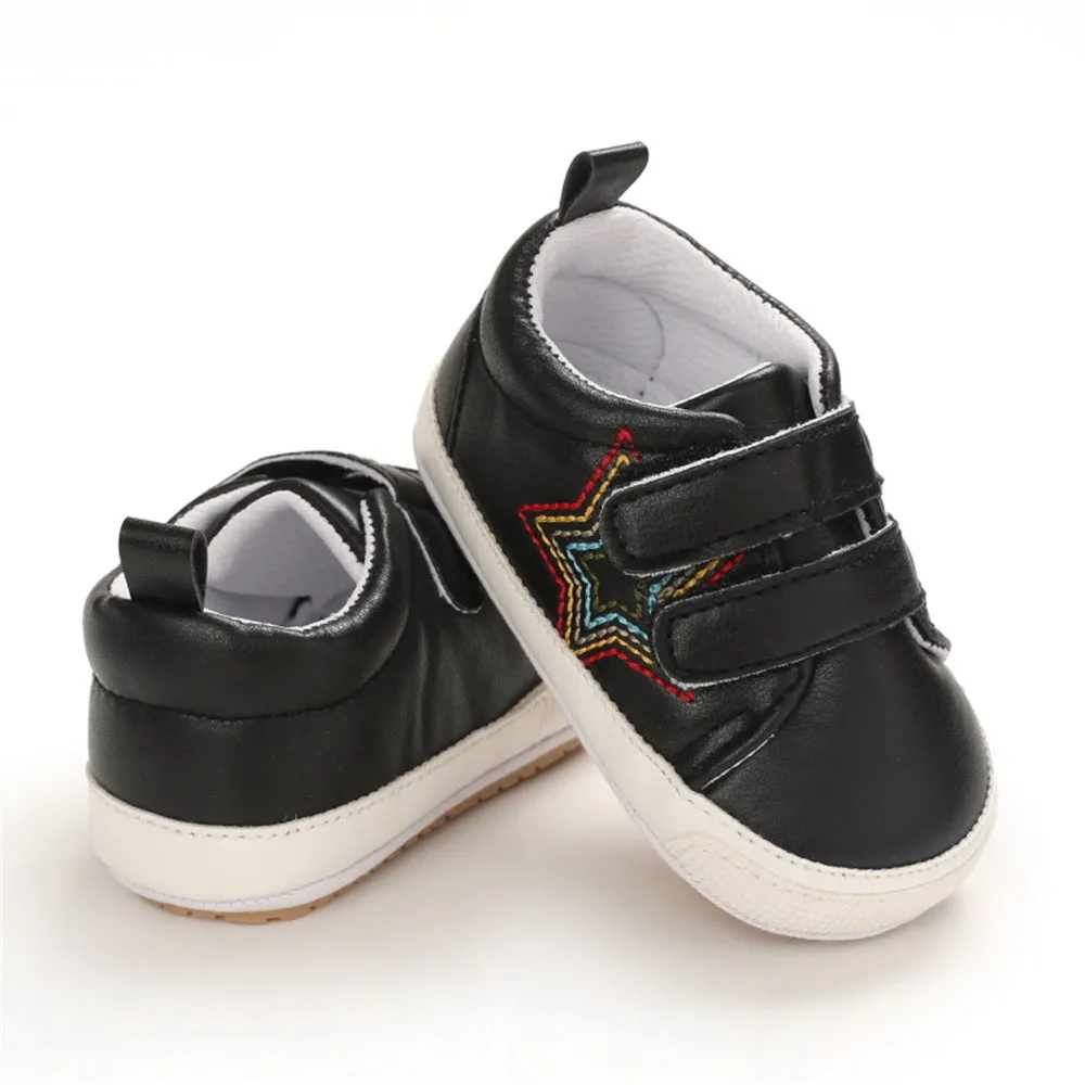 Baby Unisex Magic Tape Star Sneakers Wholesale Kids Shoes