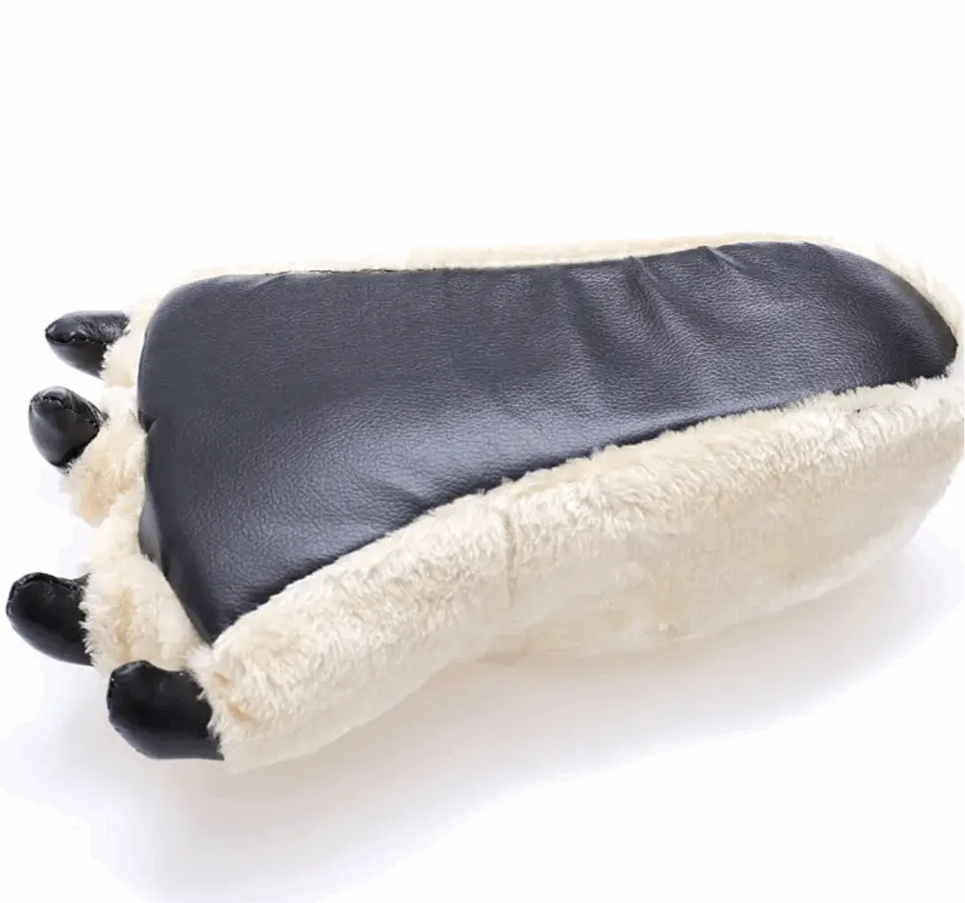 Chunky Bigfoot-Bear Paw Slippers - Unisex