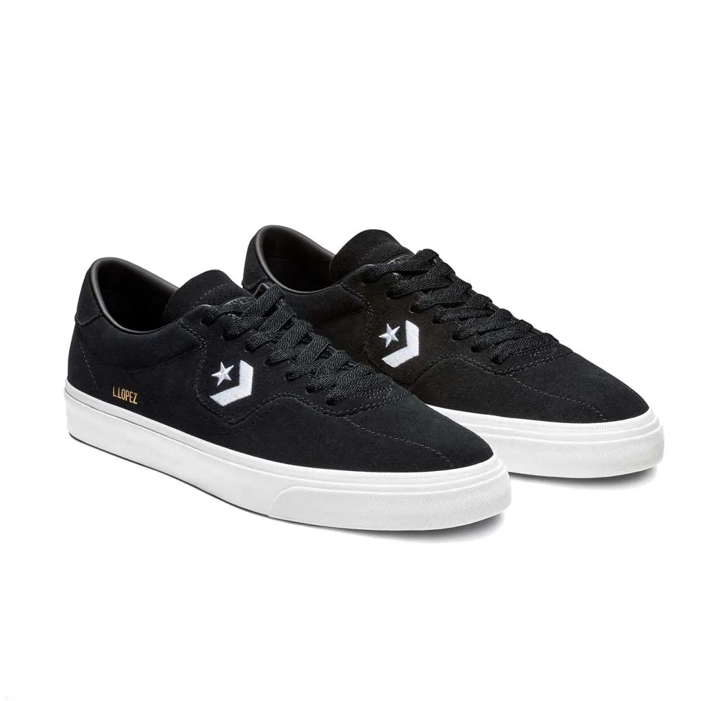 Converse Louie Lopez Pro Ox - Black/Black/White