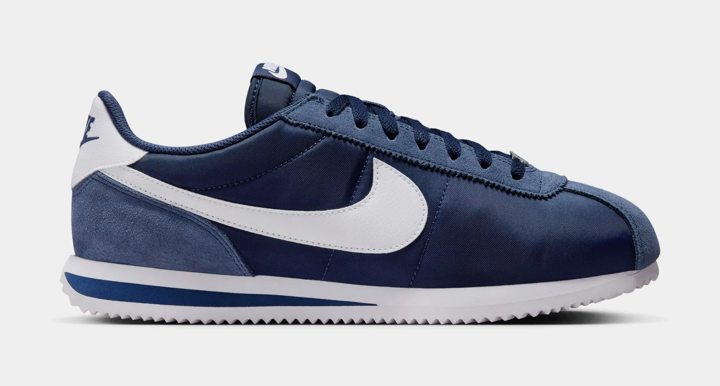 Cortez TXT Mens Lifestyle Shoes (Midnight Navy/White)