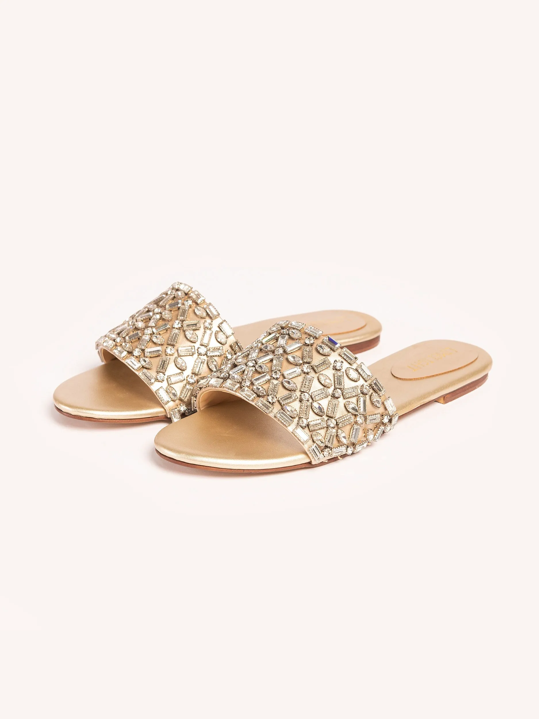 Crystal Embellished Flats