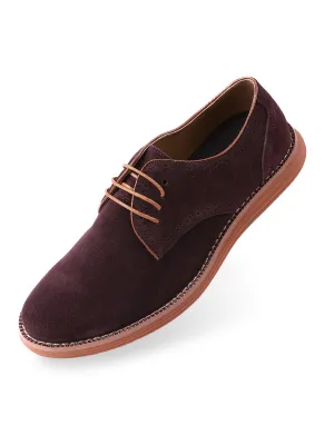 Elegant Suede Oxford Shoes