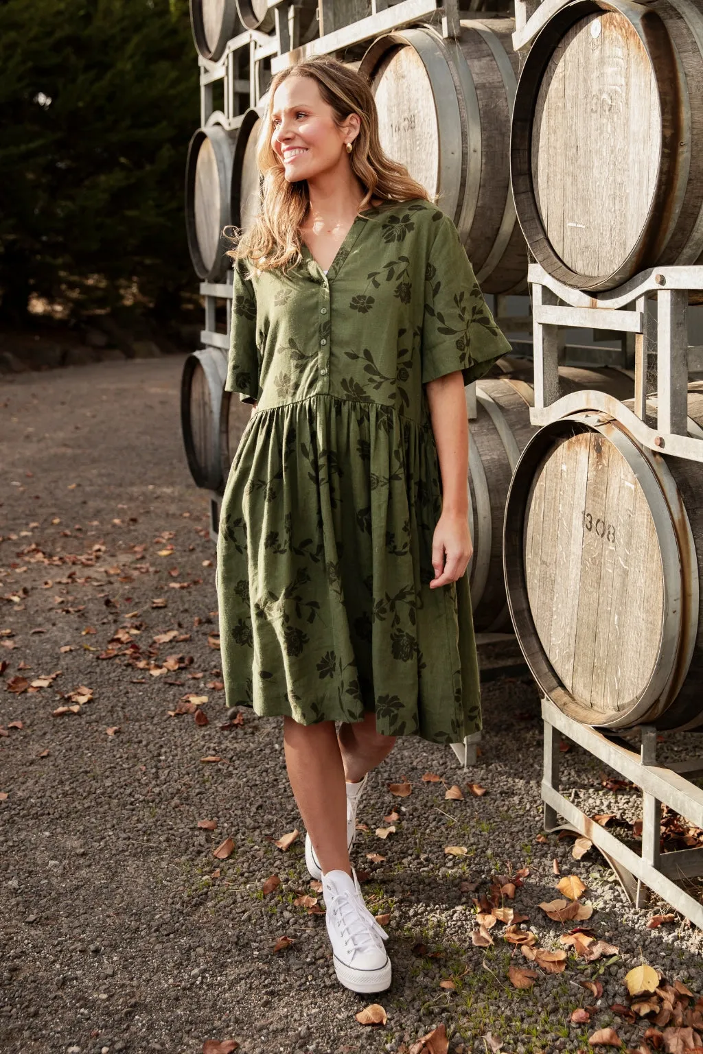 Elm Bramble Dress Bramble Print