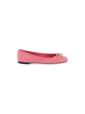 Elme Leather Ballerina Flats