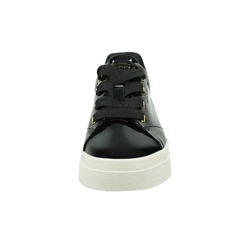 Gant Womens Black Patent Fashion Trainer - Avona