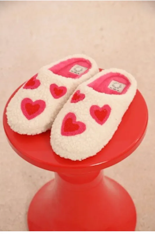 Heart Slippers