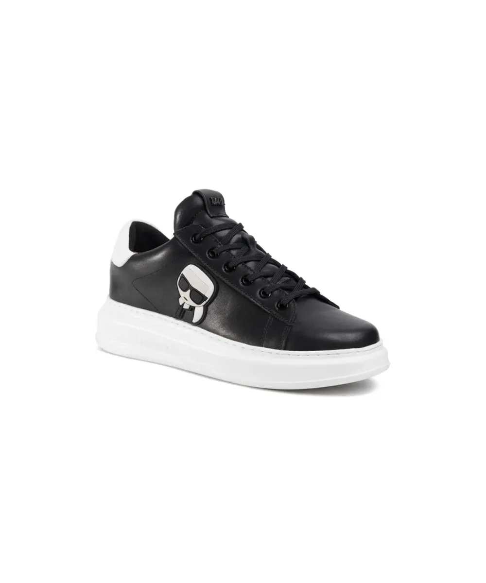 KARL LAGERFELD KAPRI MENS SNEAKERS IN WHITE