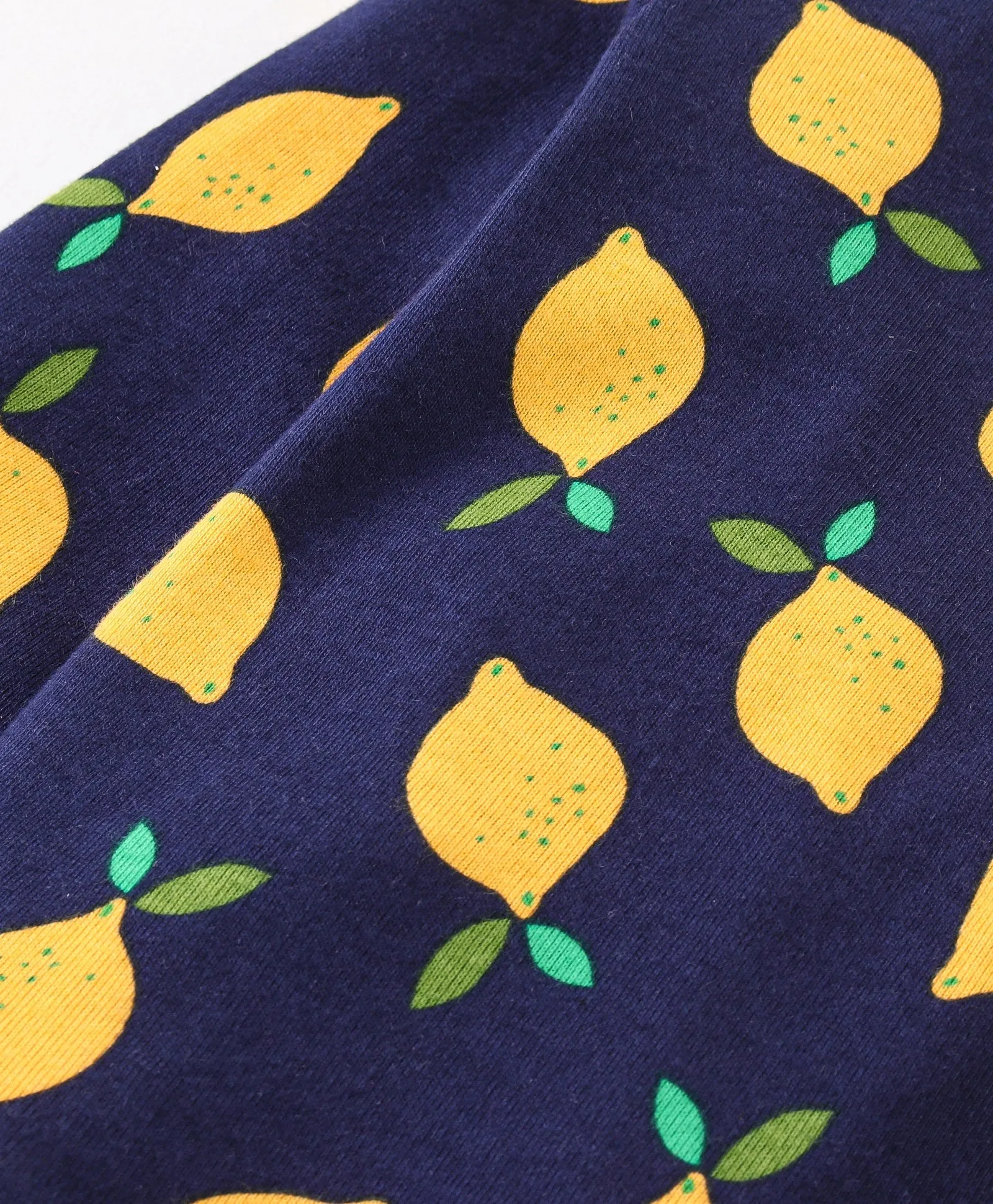 Lemons Printed Sweatshirt Jogger Set