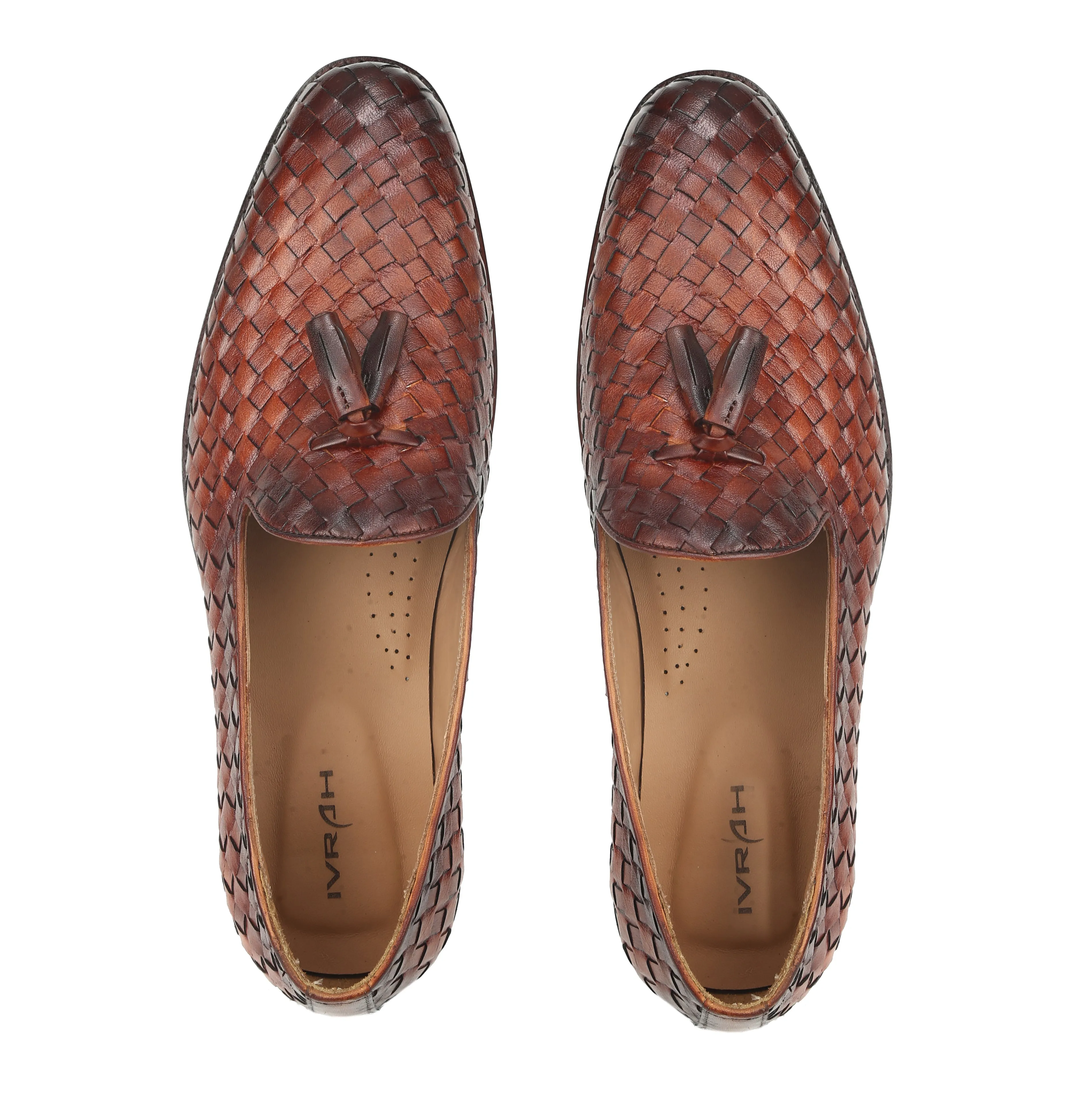 Lucas The Mesh Cognac Slip On