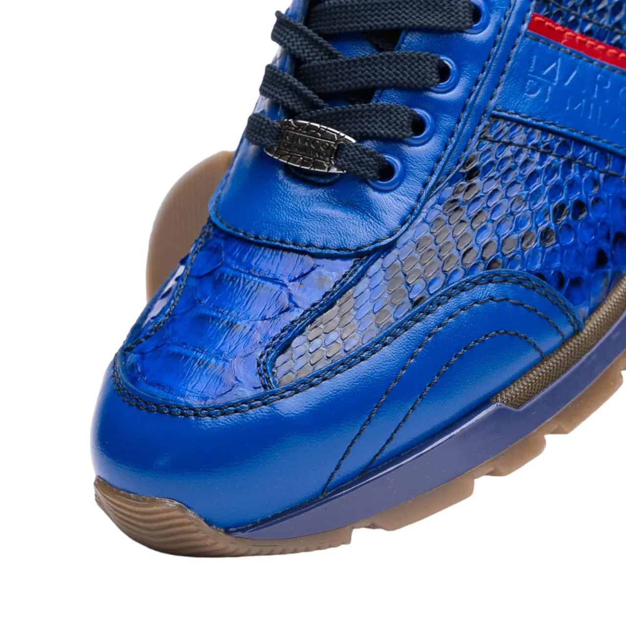 Marco Di Milano Brescia Python Electric Blue