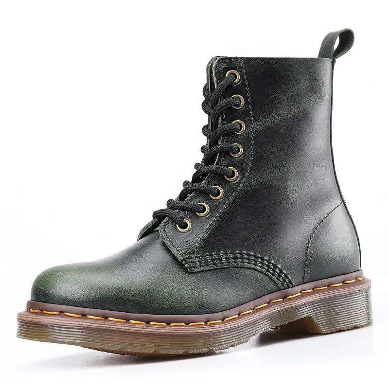 MARTINO CORZI ZOKN URBAN BRITISH RETRO STYLE LEATHER UNISEX BOOTS