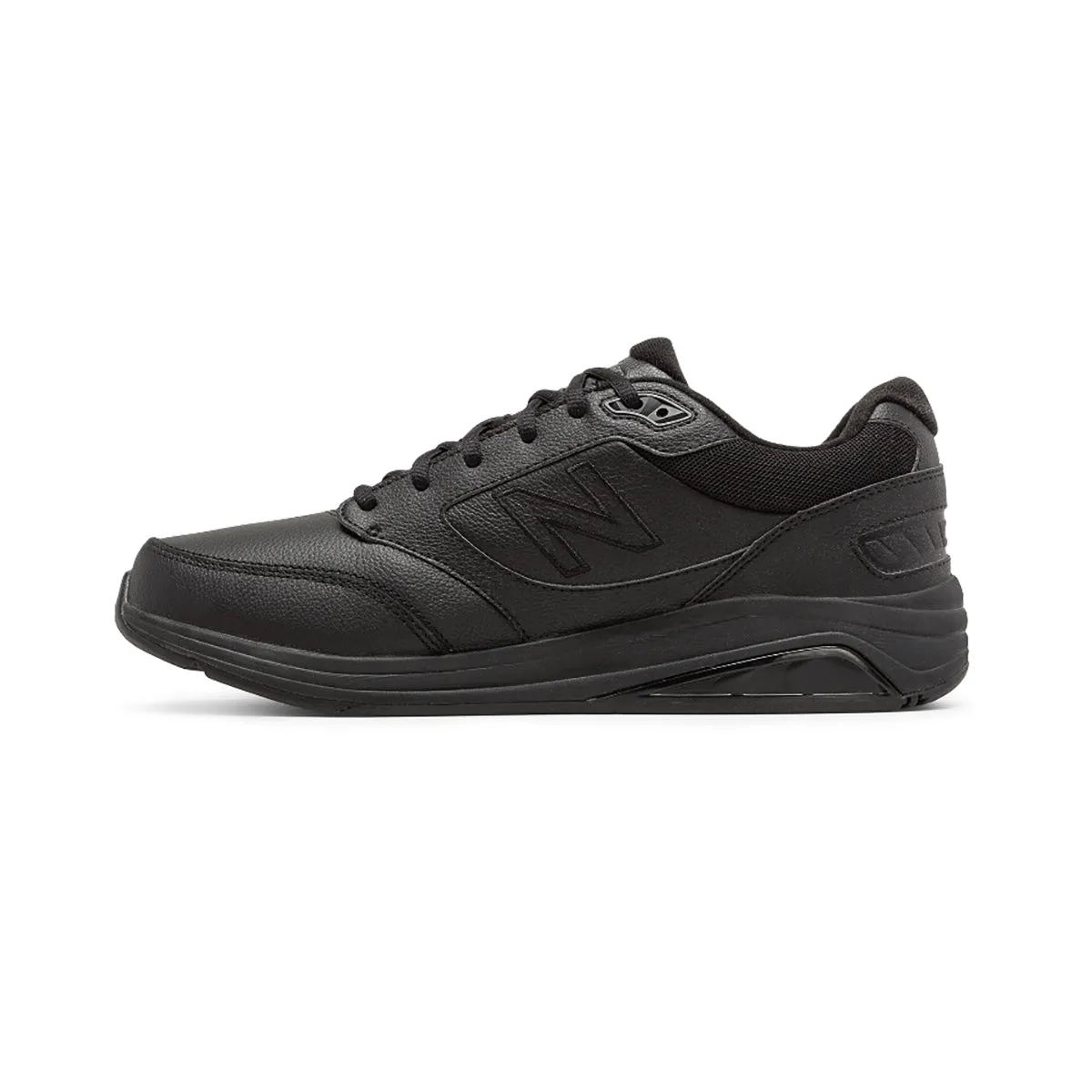 Men's Leather 928v3 Walking Shoes - Black - Wide (EE)