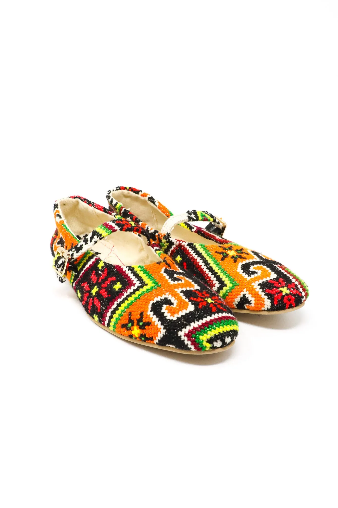 Mul_Olga Embroidered Shoes