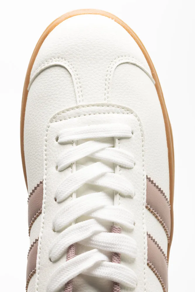 Platform Sneaker Cream