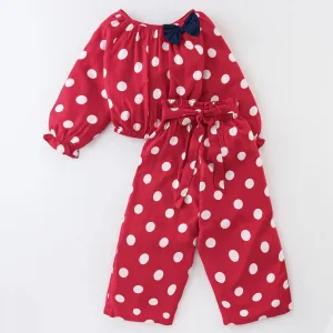 Polka Dots Full Sleeves Co-ord Set