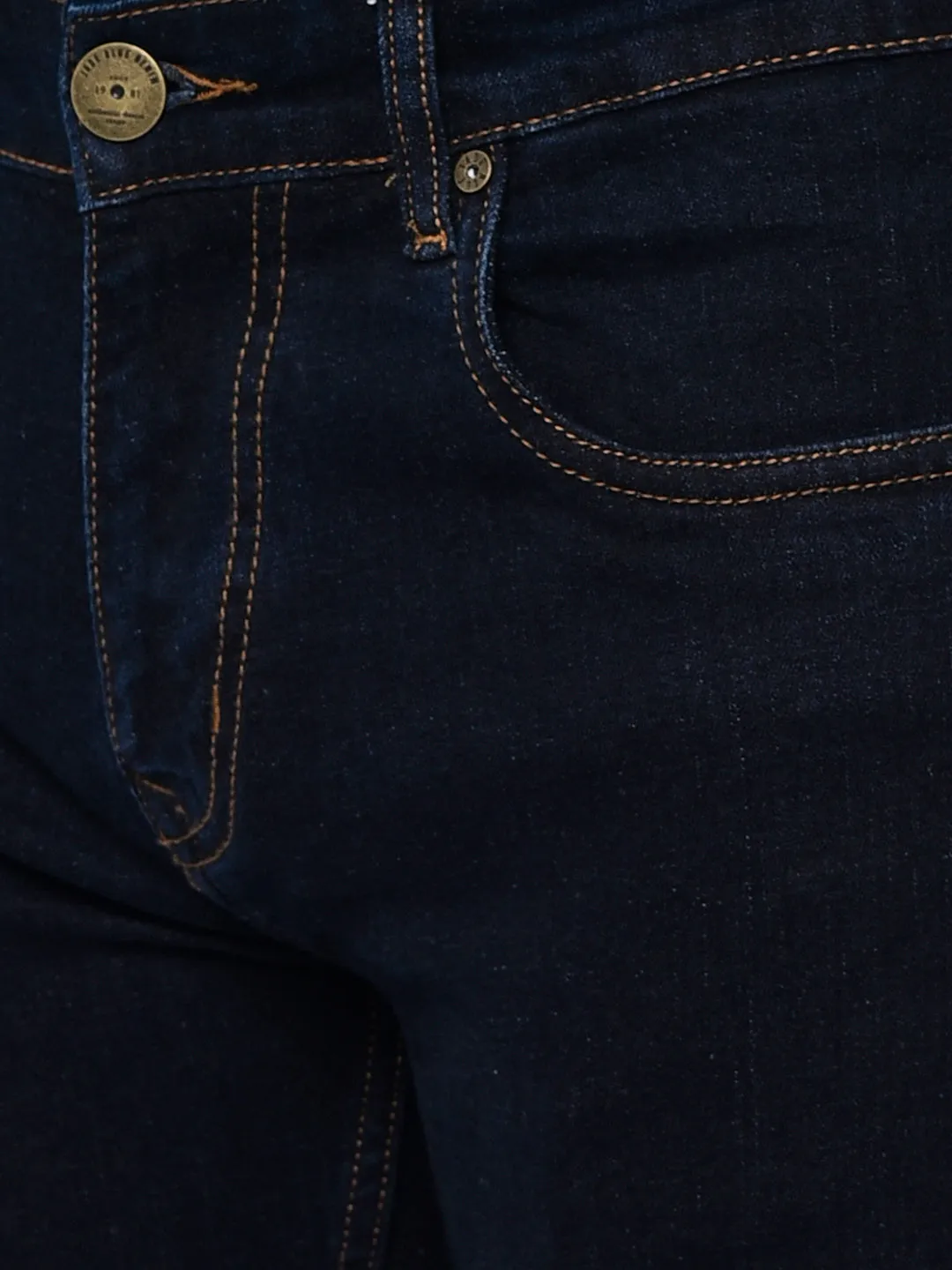 Raw Blue Washed Slim Fit Jeans | JadeBlue