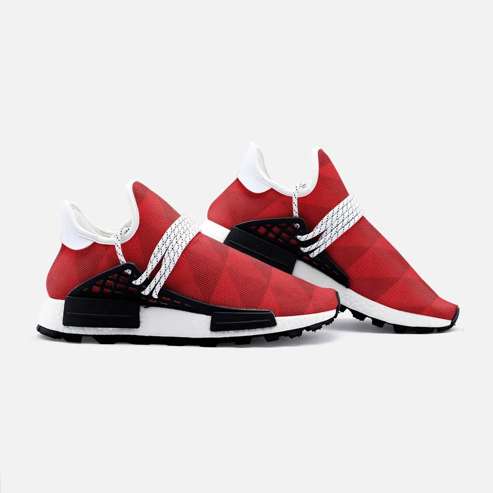 Red Diamonds Unisex Lightweight Sneaker S-1 Boost