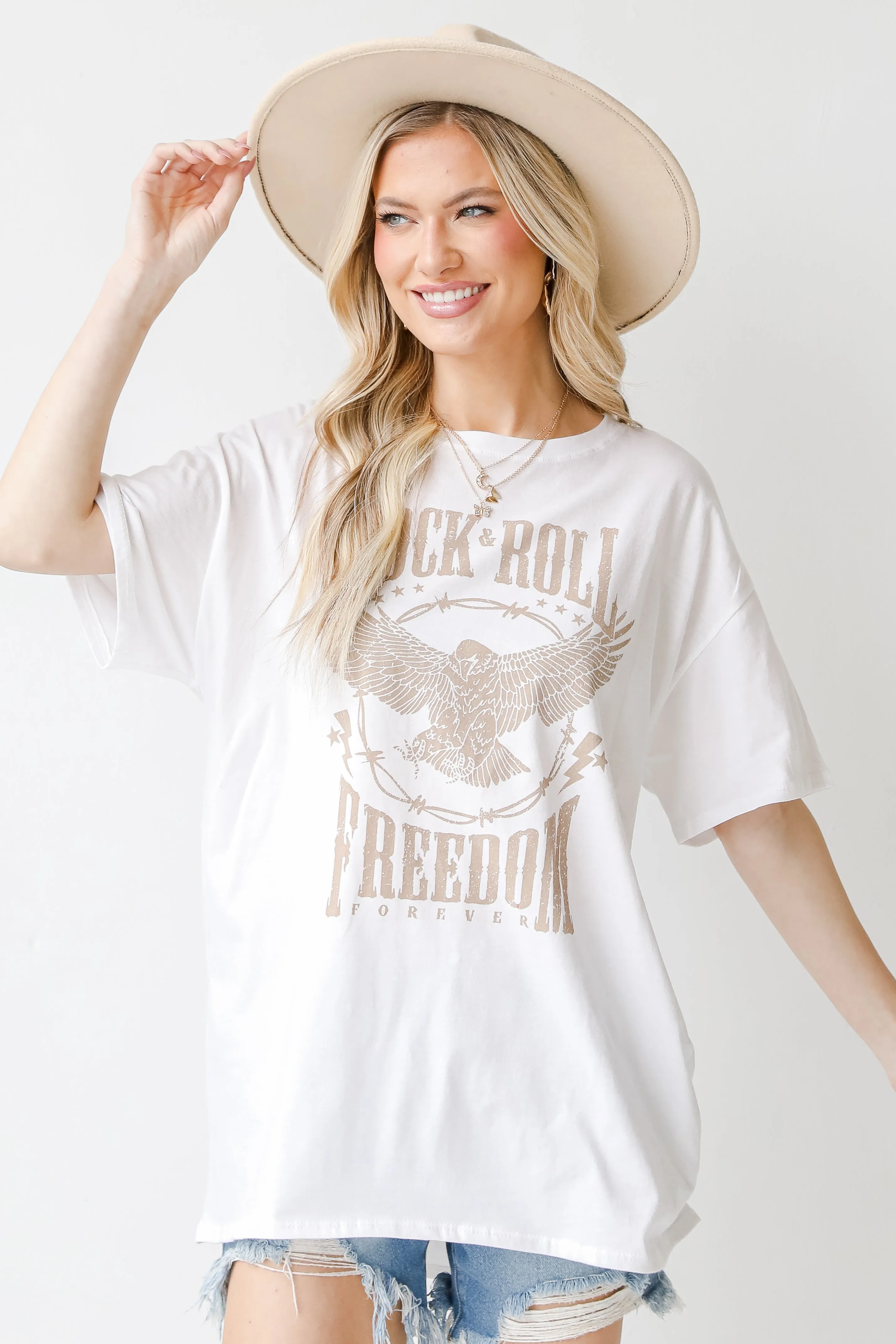 Rock & Roll Freedom Forever Graphic Tee