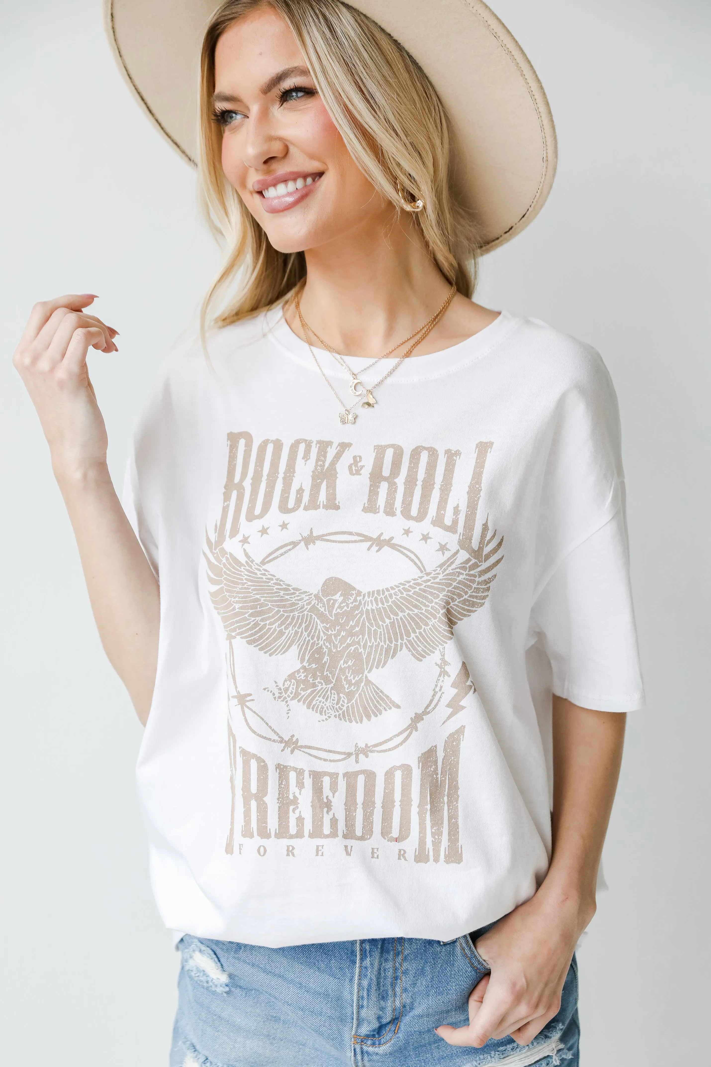 Rock & Roll Freedom Forever Graphic Tee