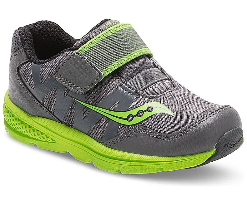 Saucony Grey/Green Baby Ride Pro Baby/Toddler Sneaker