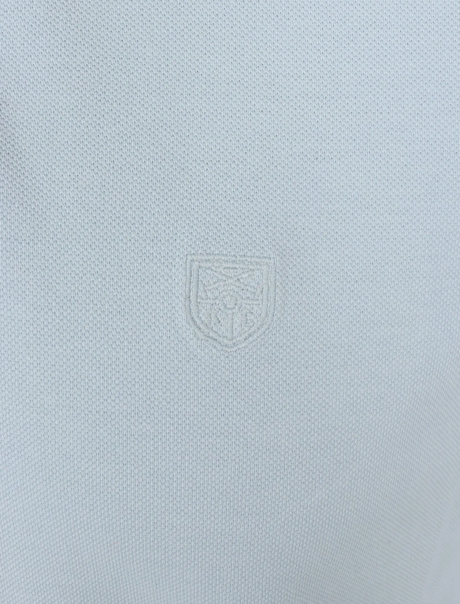 Stable Cotton Pique Polo Shirt with Tipping in Skyway - Kensington Eastside