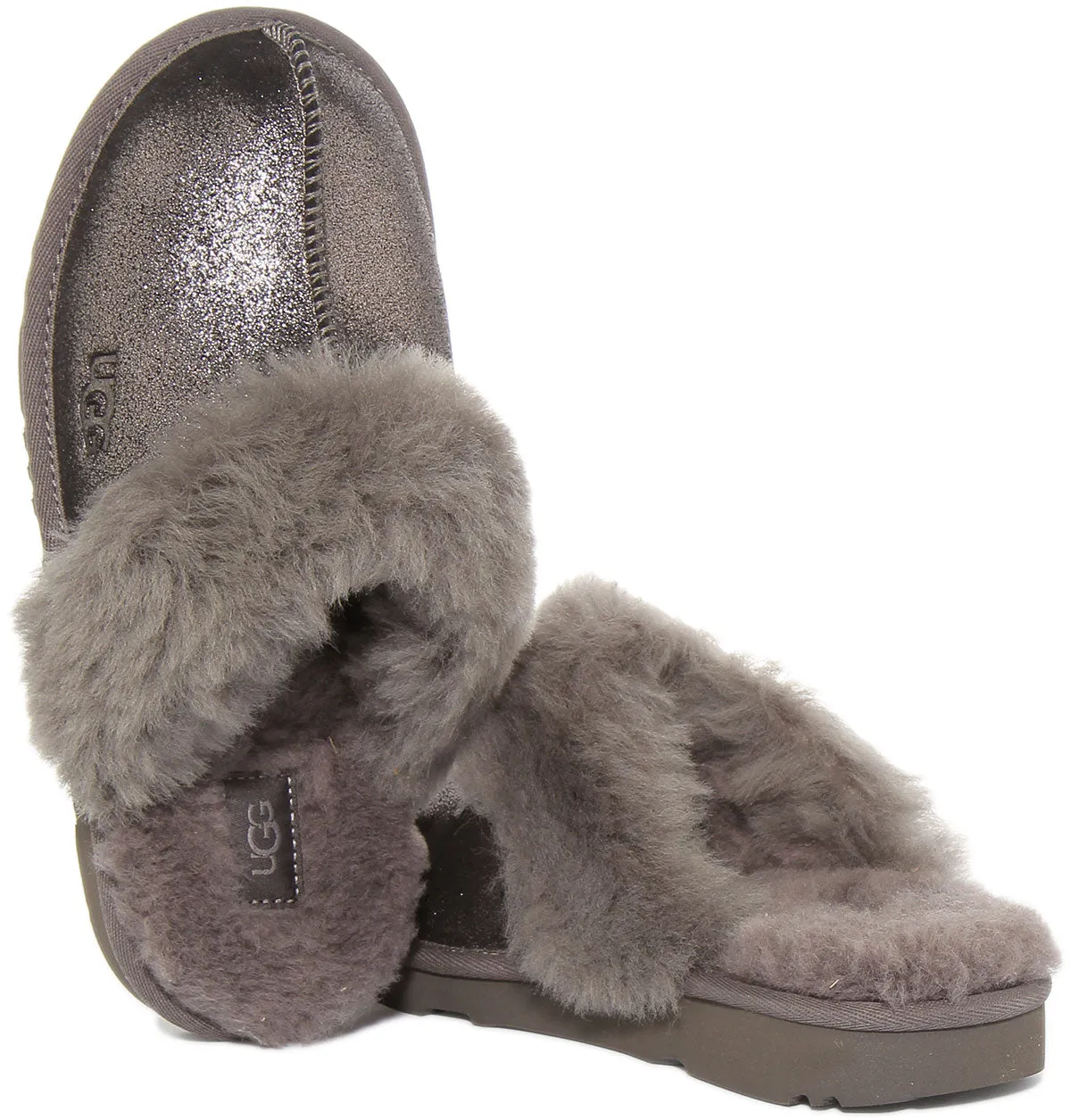 Ugg Australia Cozy Ii In Dark Grey For Juniors