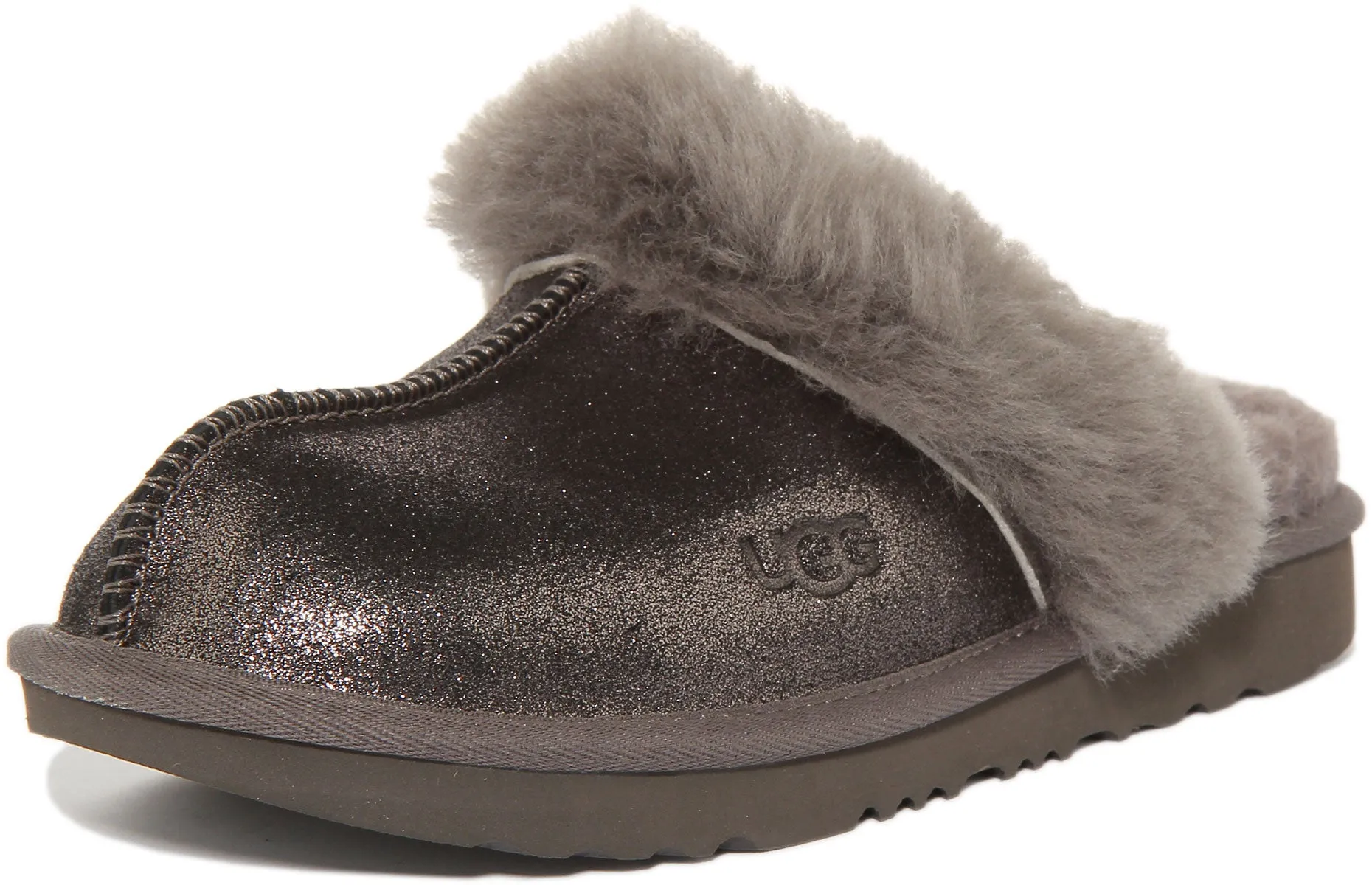 Ugg Australia Cozy Ii In Dark Grey For Juniors