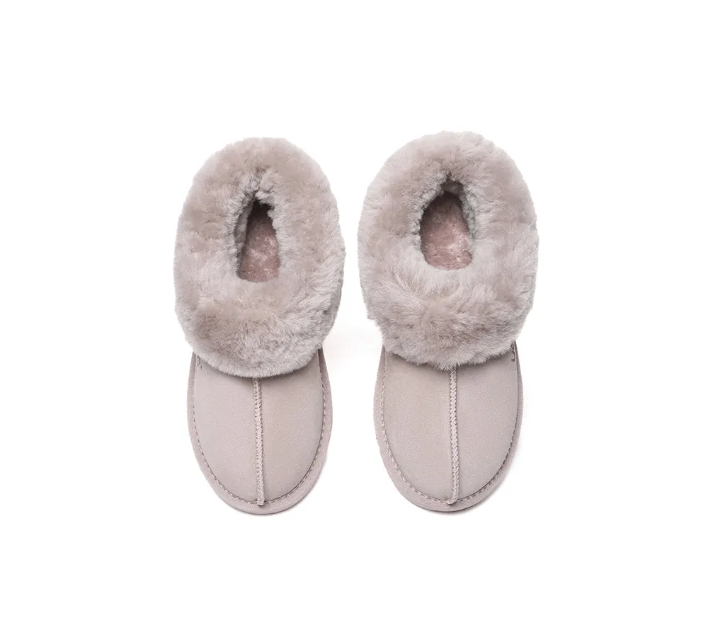 UGG Slippers Sheepskin Wool Ankle Booties Homey Special