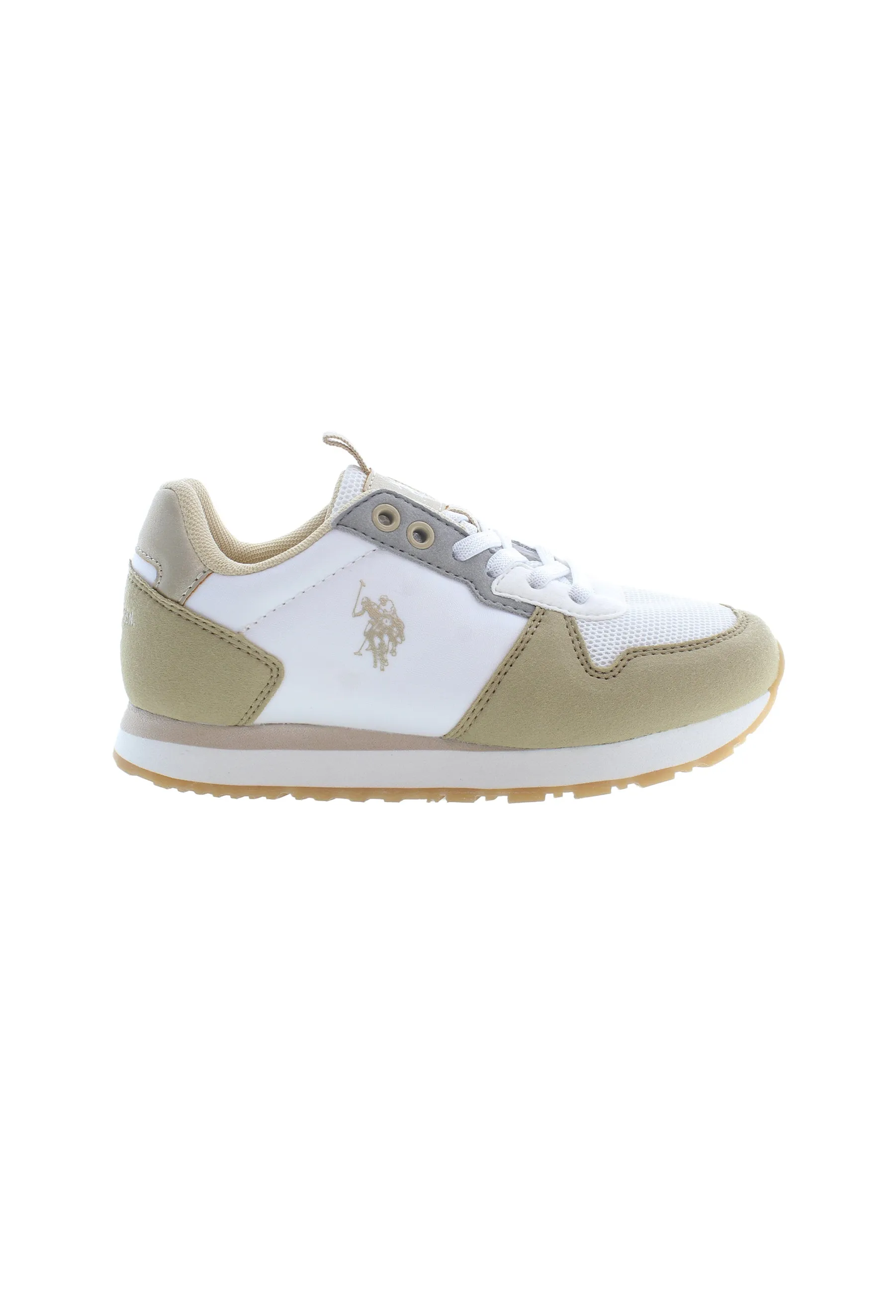 U.S. POLO ASSN.  KIDS TRAINERS IN WHITE