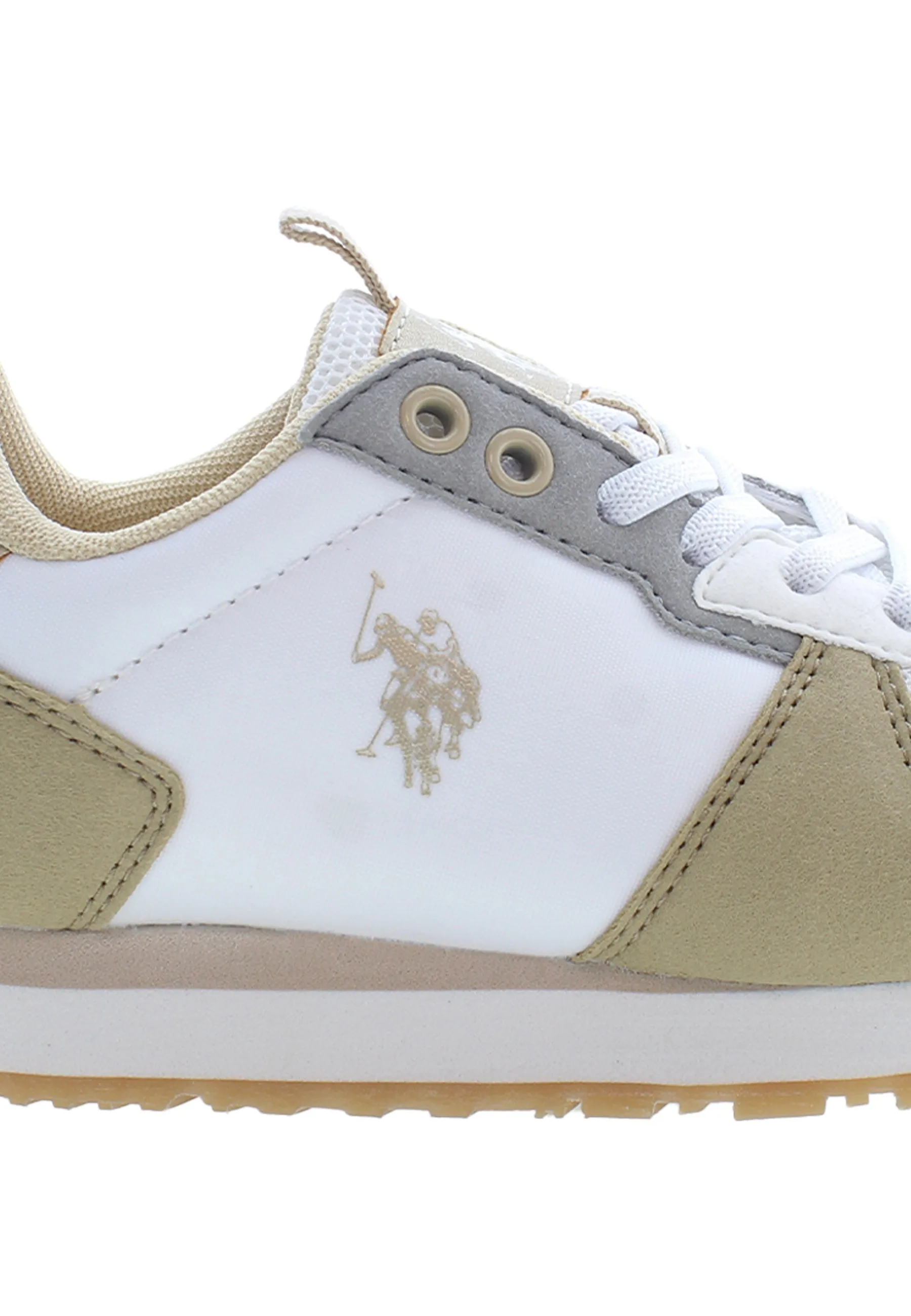 U.S. POLO ASSN.  KIDS TRAINERS IN WHITE