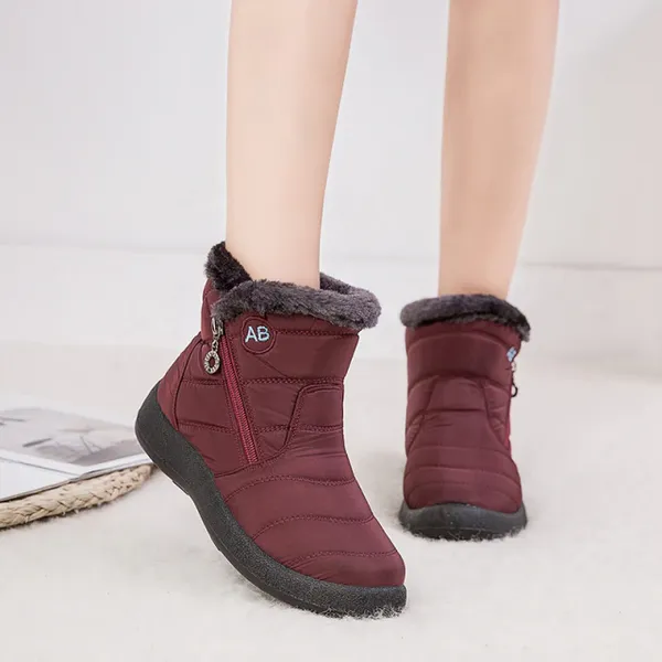 Women's Cozy Winter Waterproof Anti-Slip Orthopedic Boots