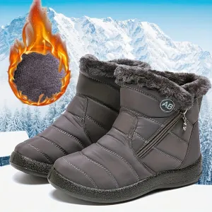 Women's Cozy Winter Waterproof Anti-Slip Orthopedic Boots