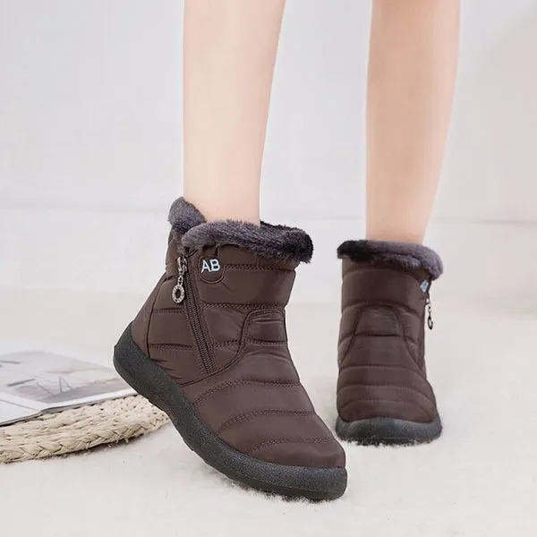 Women's Cozy Winter Waterproof Anti-Slip Orthopedic Boots