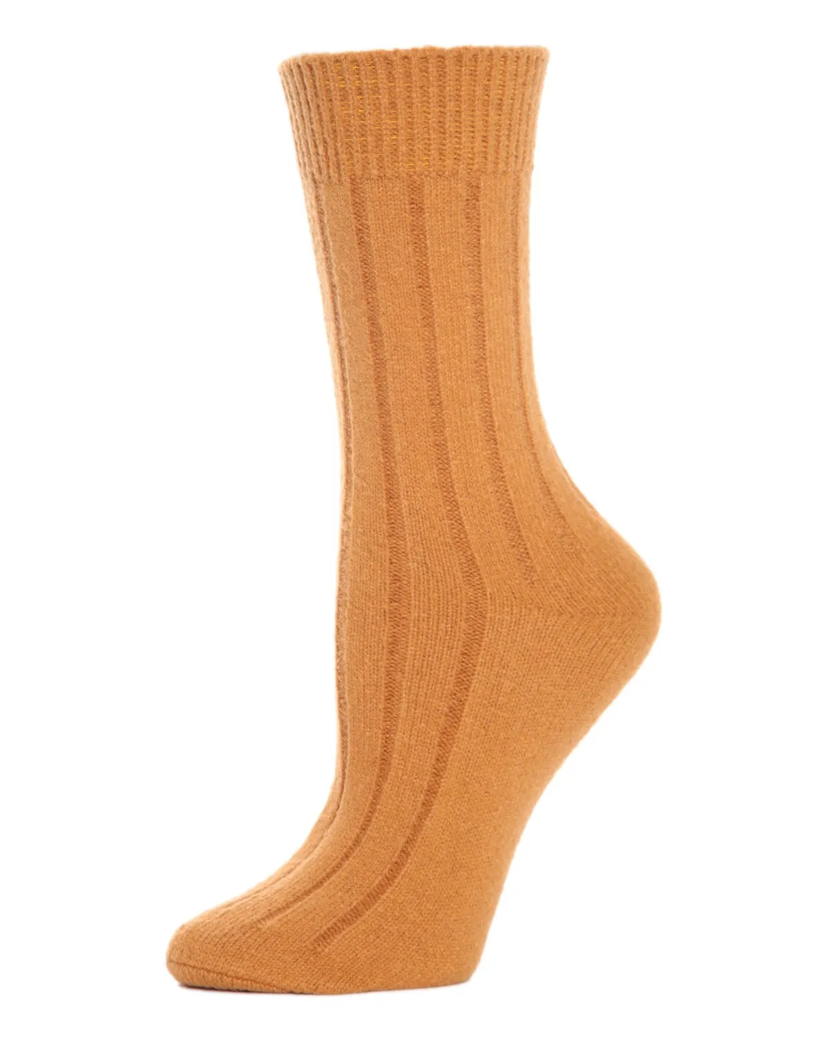 Women's Neutral Ribbed Knit Essential Boot Socks