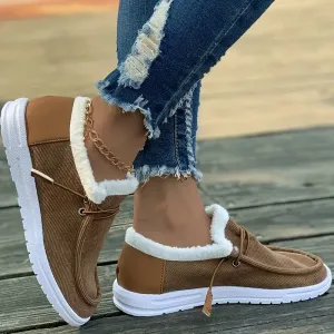 Women's  Non Slip Warm Plush Shoes