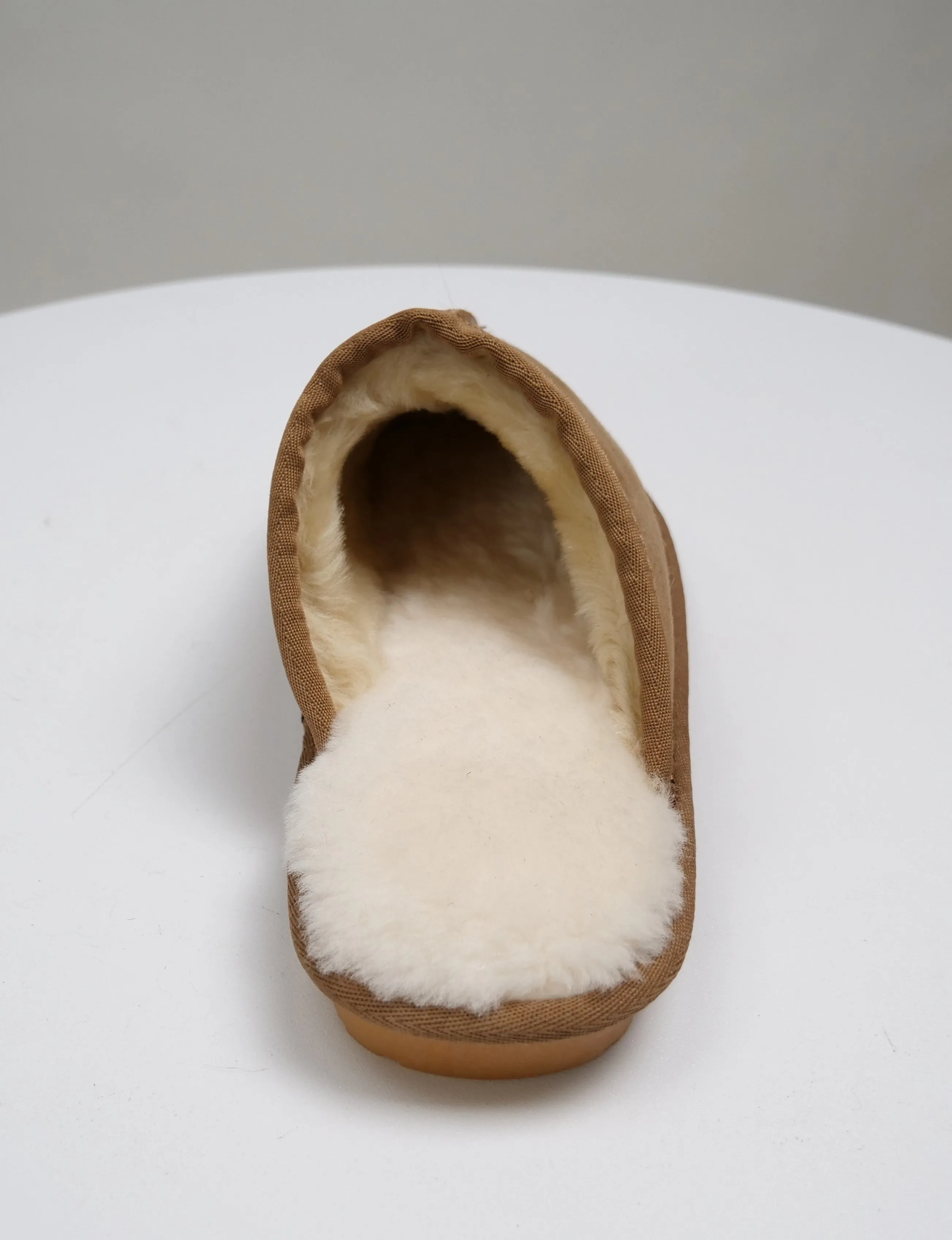 ZXS-601 Slippers - Suede Lamb - Accesories - Camel